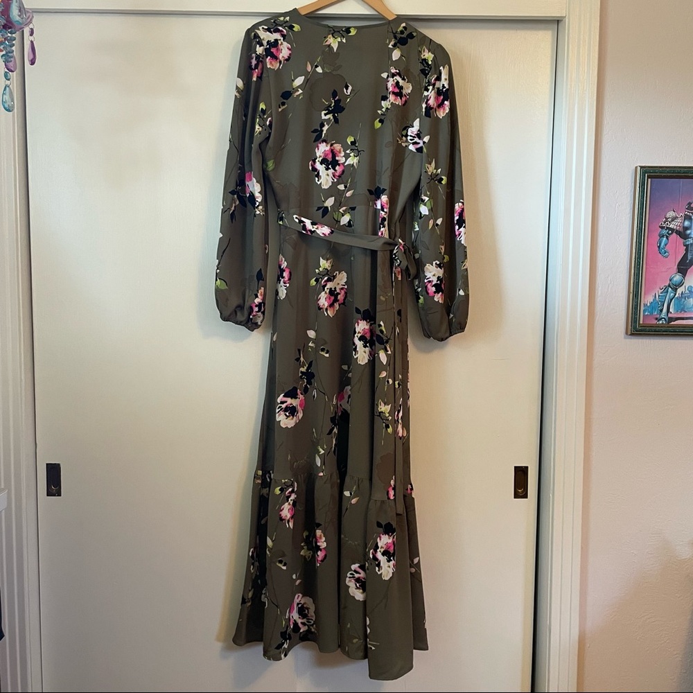 Bar III wrap maxi dress - Picture 2 of 4